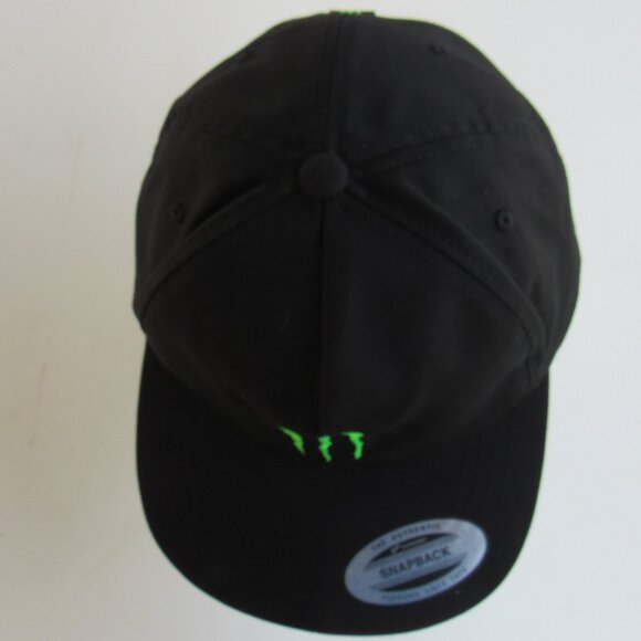 NEW Monster Energy Black Hat Cap and Clear Fanny Pack Waist Bag Bandana Set - Picture 3 of 15